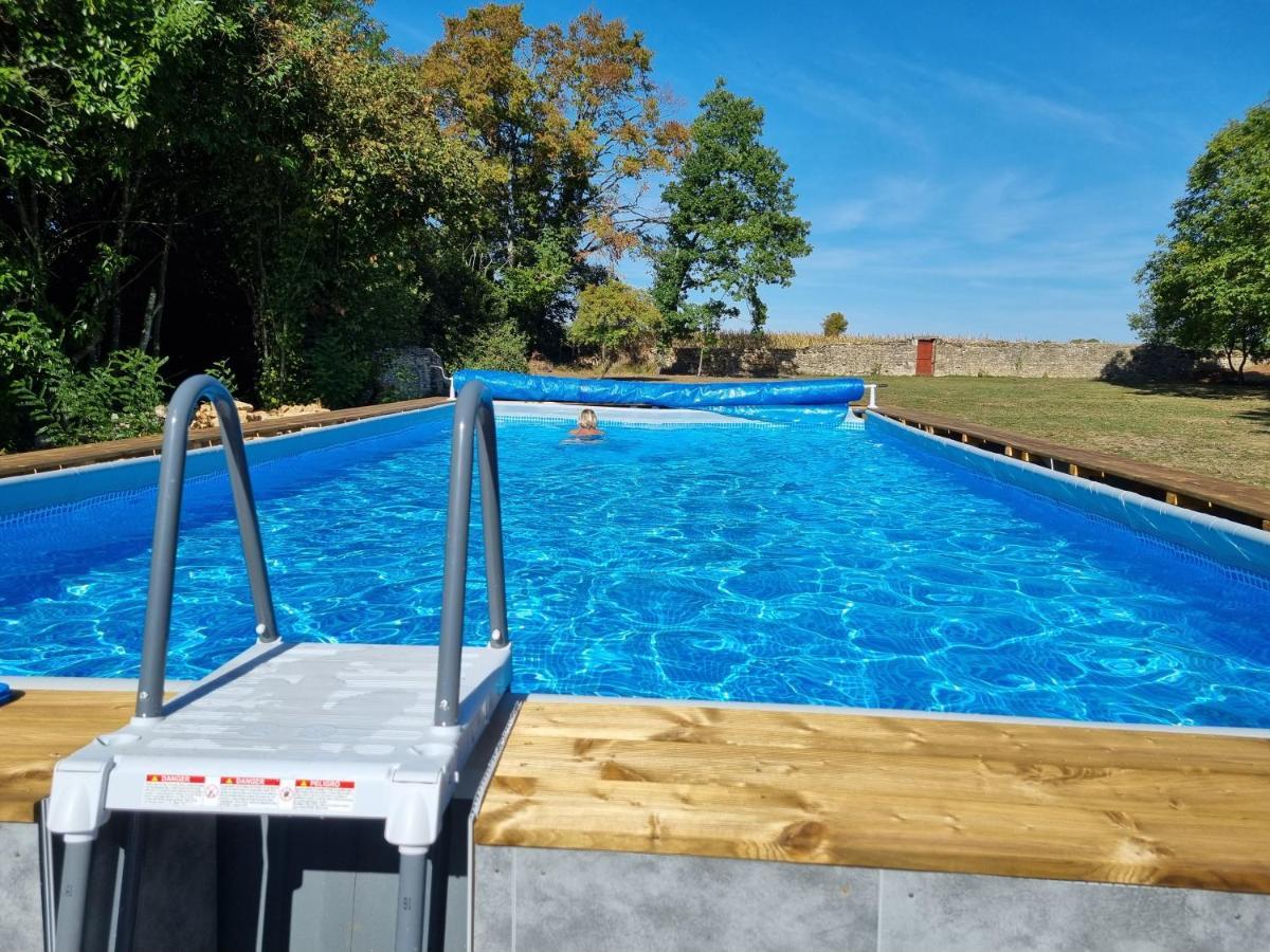 Le Verger Des Noyer Relaxing Getaway With Private Pool Mairé-l'Eveseault Kültér fotó